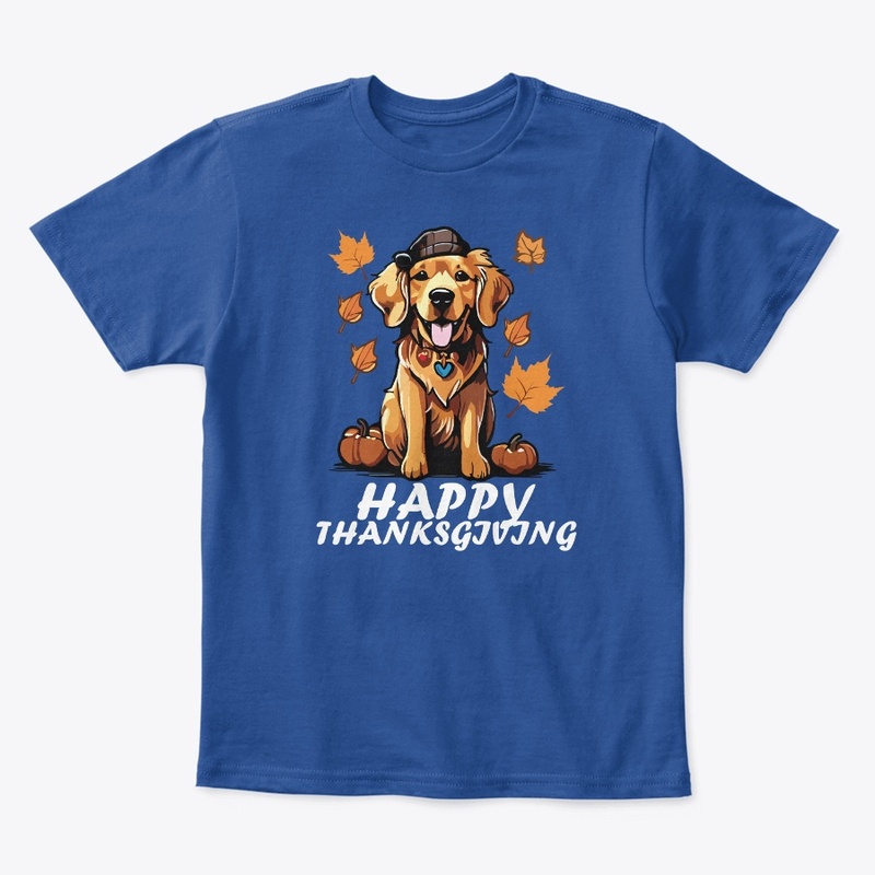 Thanksgiving Golden Retriever T-Shirt