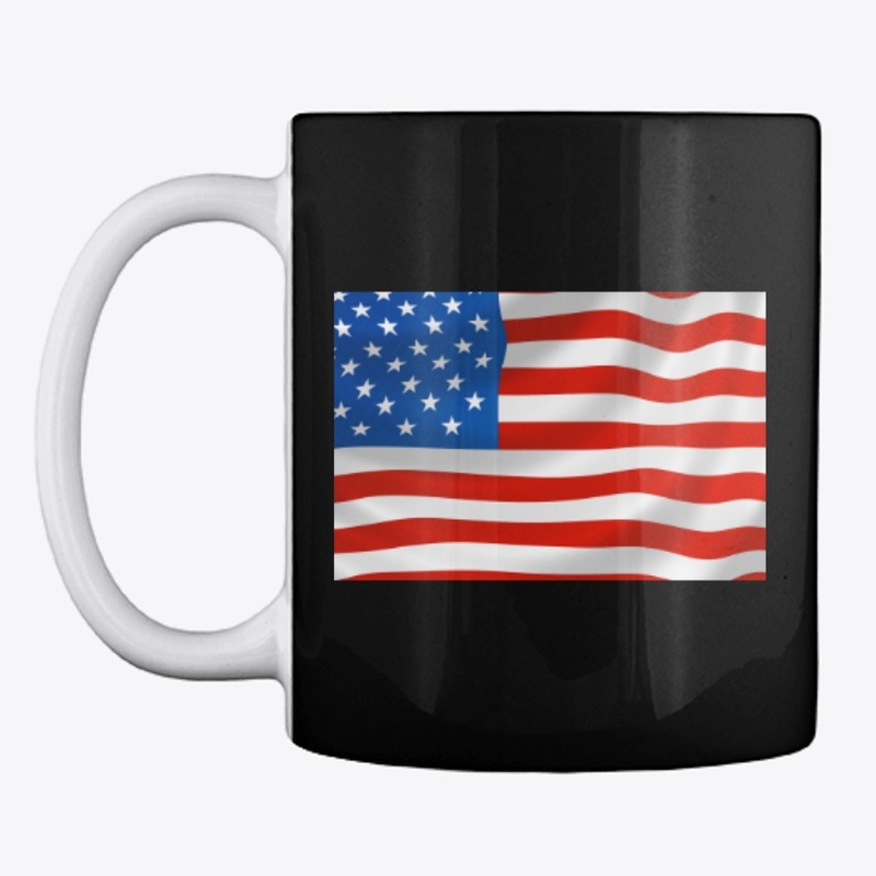 Beautiful American Flag Tee Tshirt