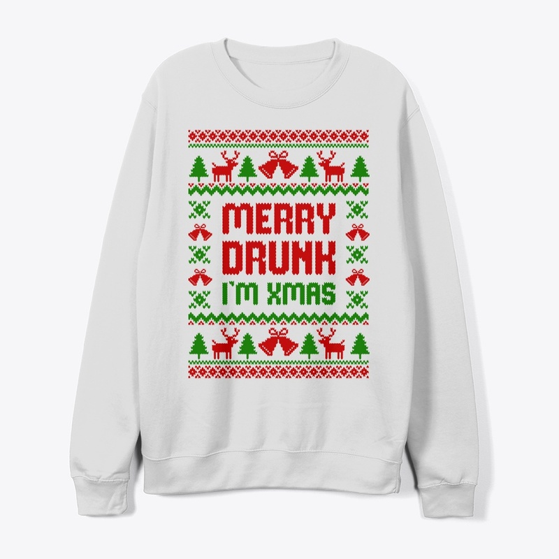 Merry Drunk I Am Christmas