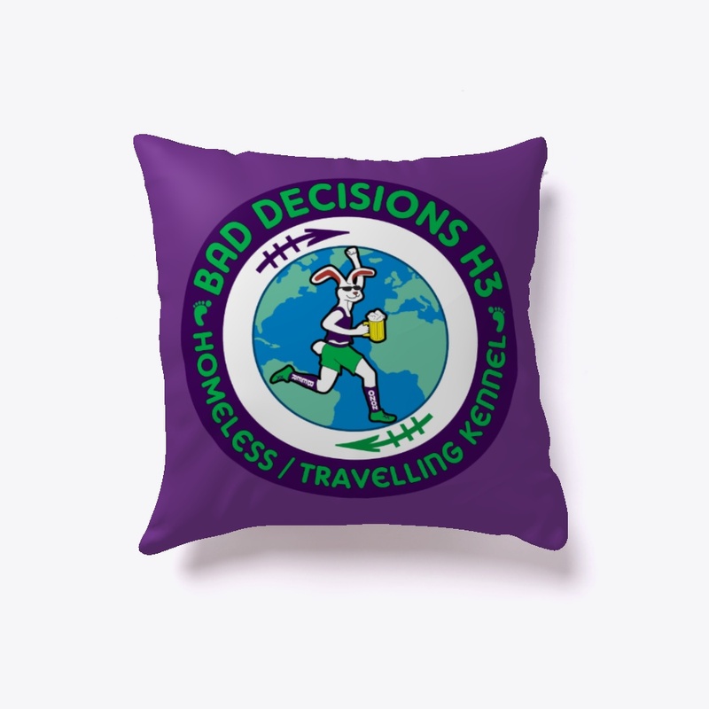 BDH3 Bunny Logo Pillow