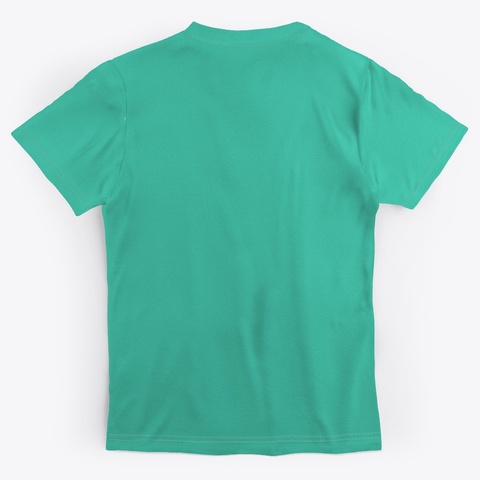 Tshirt X Newbi3 Aqua T-Shirt Back