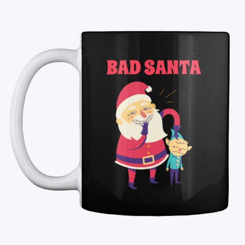 Christmas, Santa is mean to an elf.