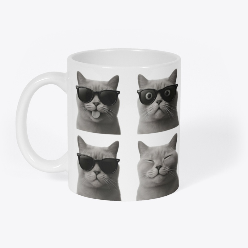 Cool Cat Sunglasses Meme