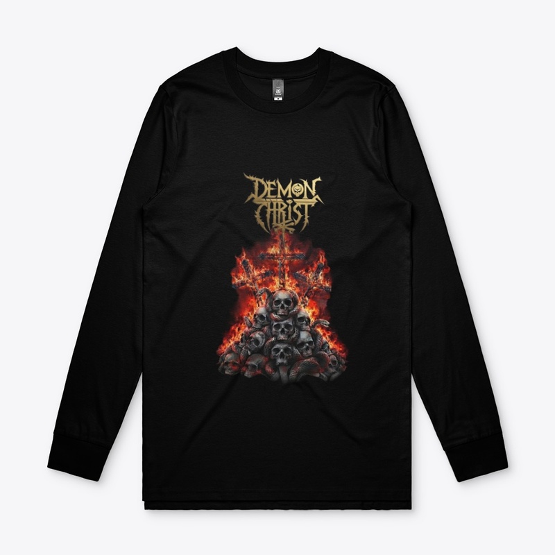 Demon Christ - Skulls On Fire Line