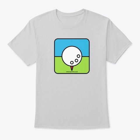 Hurtmore T Shirt By Colour Points Light Steel T-Shirt Front