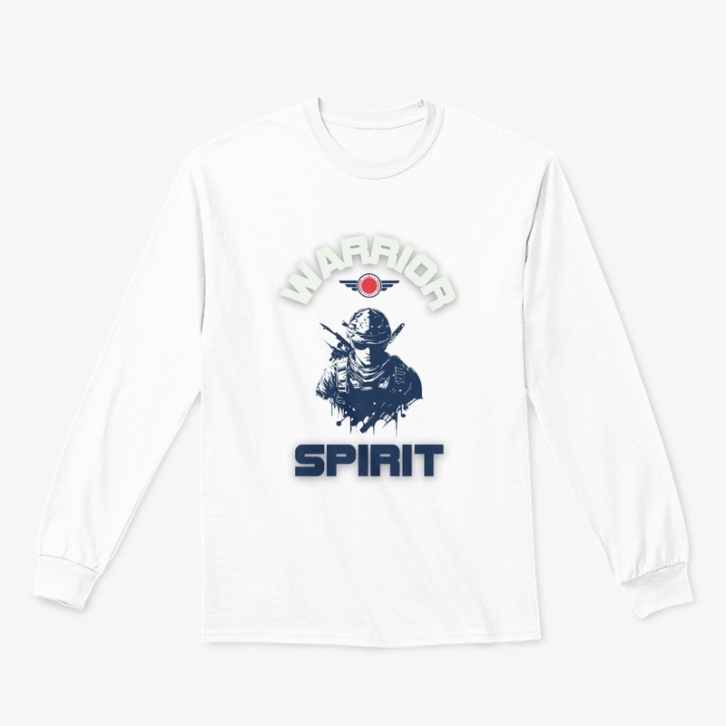WARRIOR SPIRIT - Bold Patriotic Tee