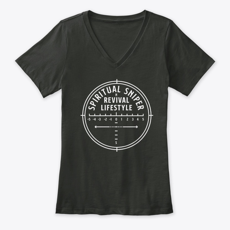 Spiritual Sniper Basic Design White Text