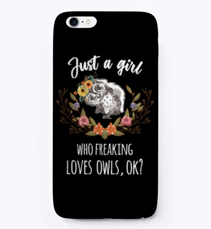 Just Girl Freaking Loves Owls Boho Style