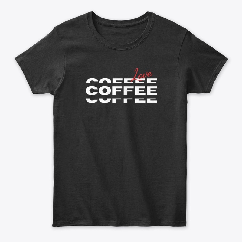 Coffee Love White Print