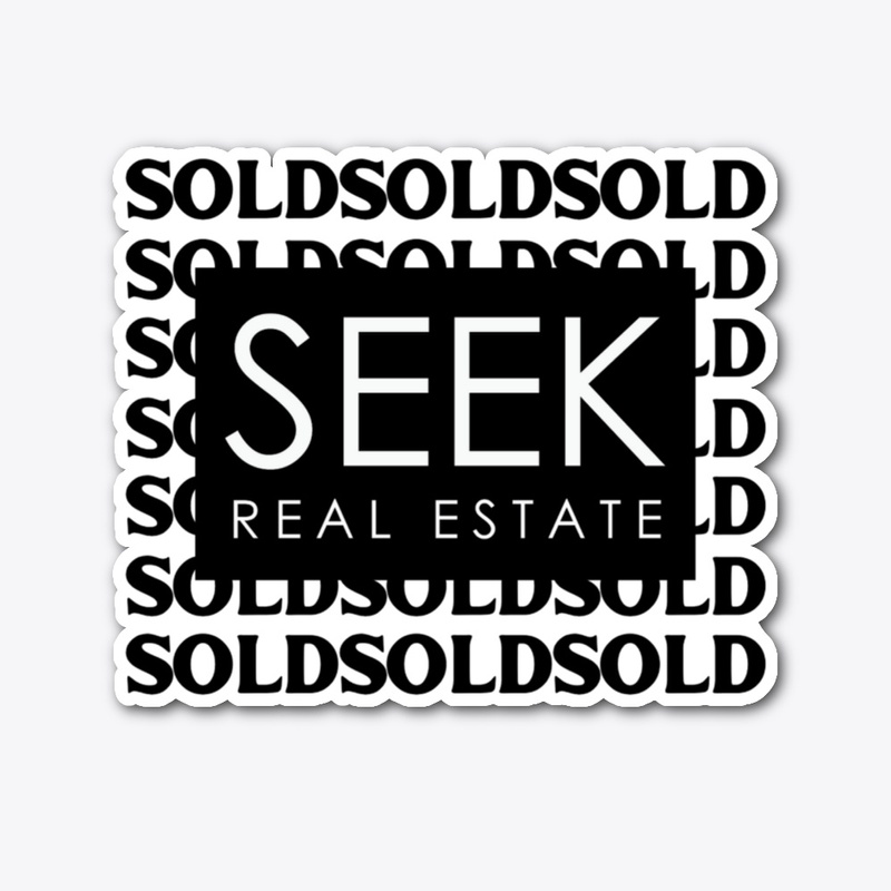 SEEK Logo Sold Sticker