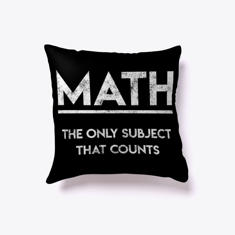 Math The Only Subject That Counts Funny