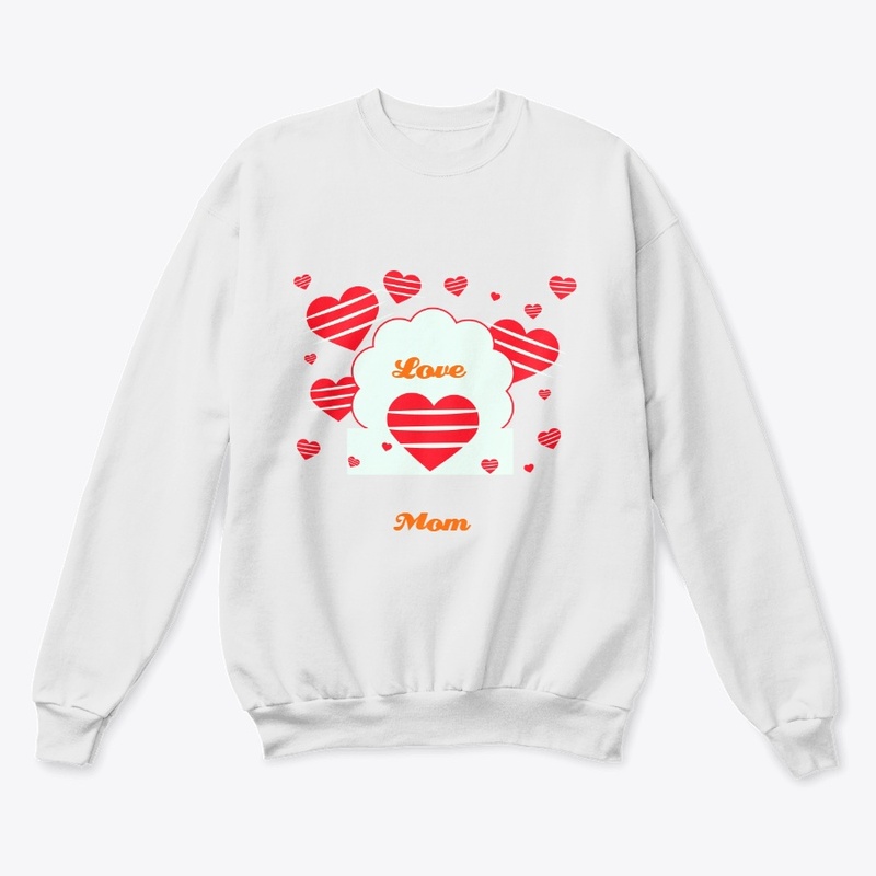 Heart Design with Love Mom