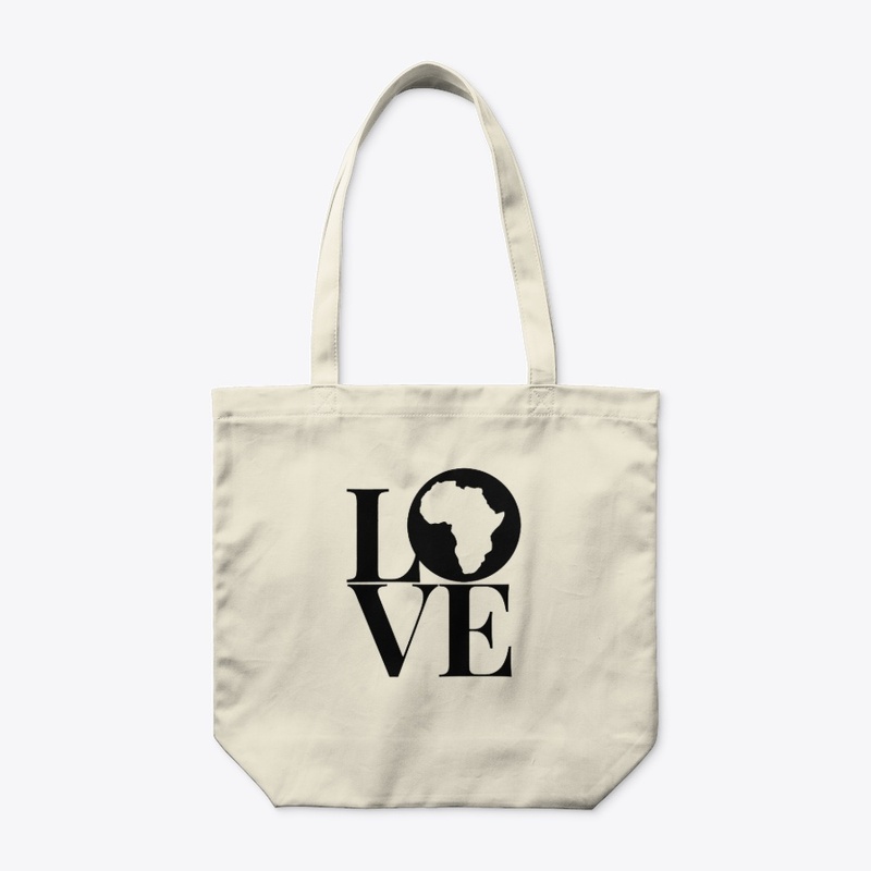 Love Africa Tote Bag
