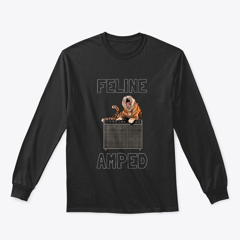 Feline Amped Design | Cat Tee