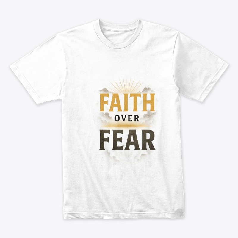Faith Over Fear – Bold Statement Tee