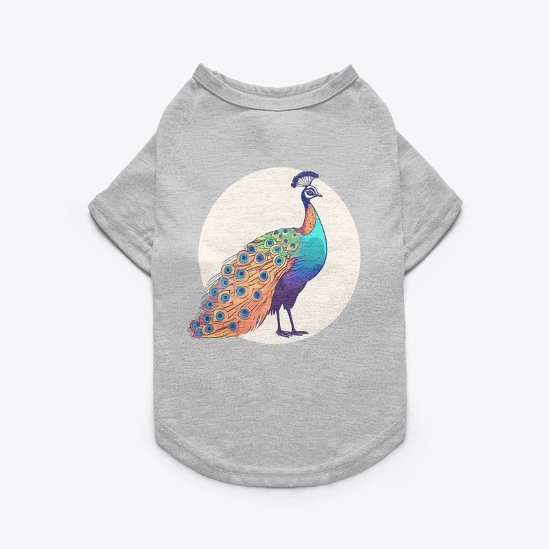 Elegant Abstract Peacock Design