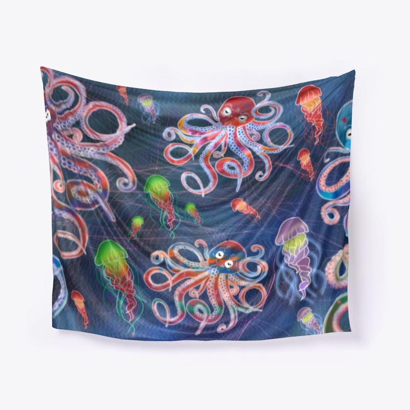 Octopus Tapestry