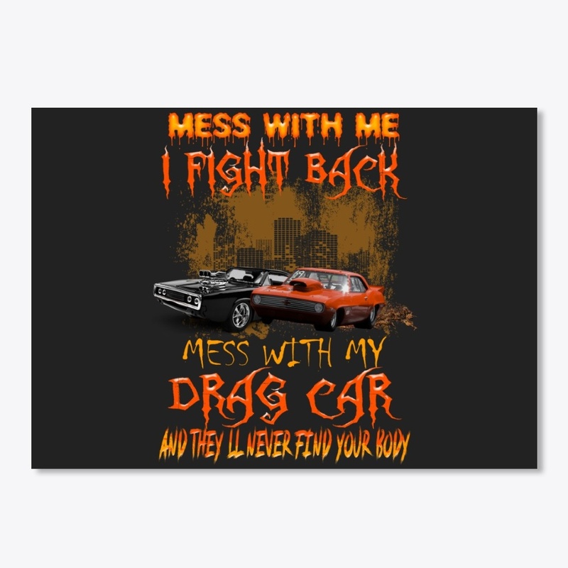 DRAG CAR HALLOWEEN