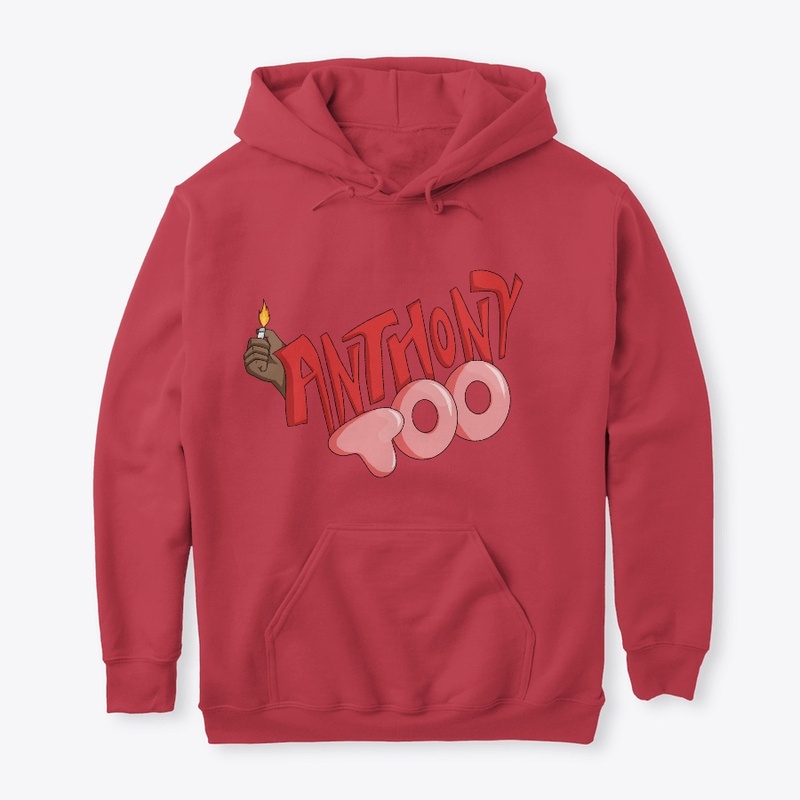 Tonal Red Hoodie