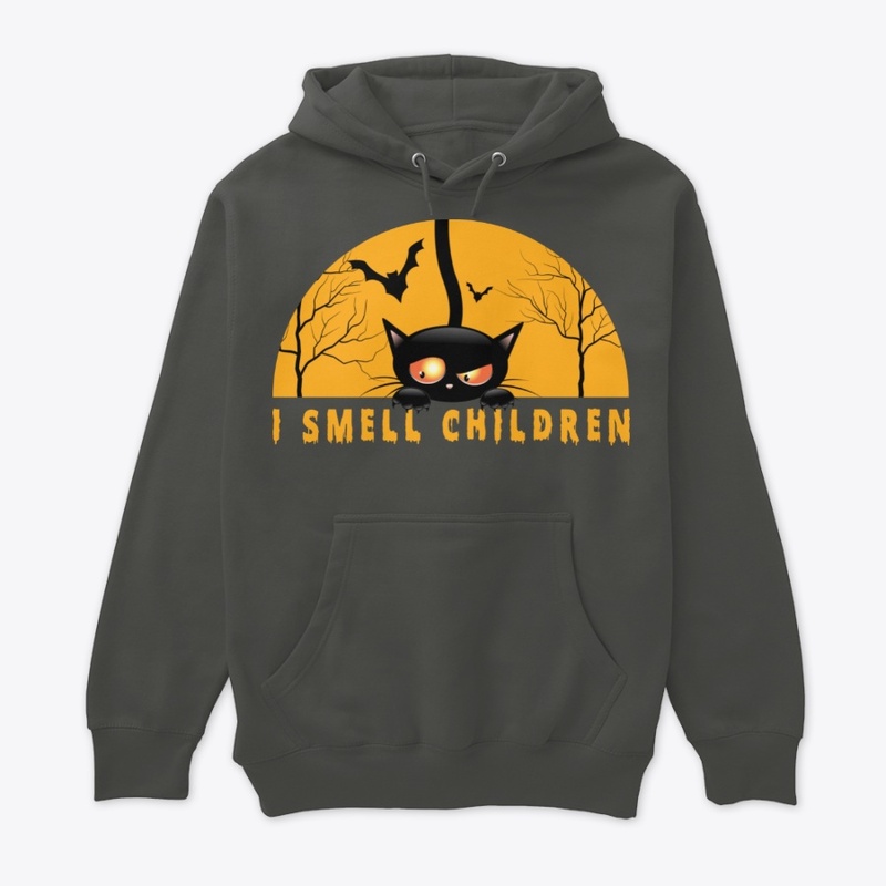 Black Cat Halloween T-Shirt