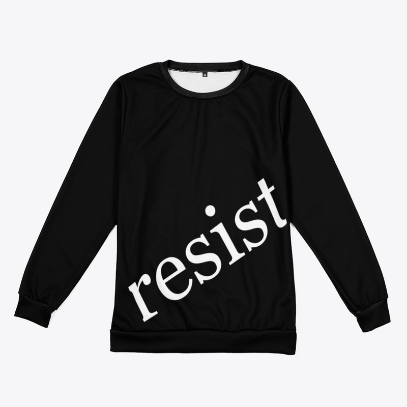 Resist Written in White