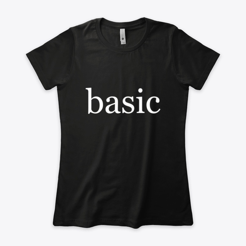 Basic Written in White
