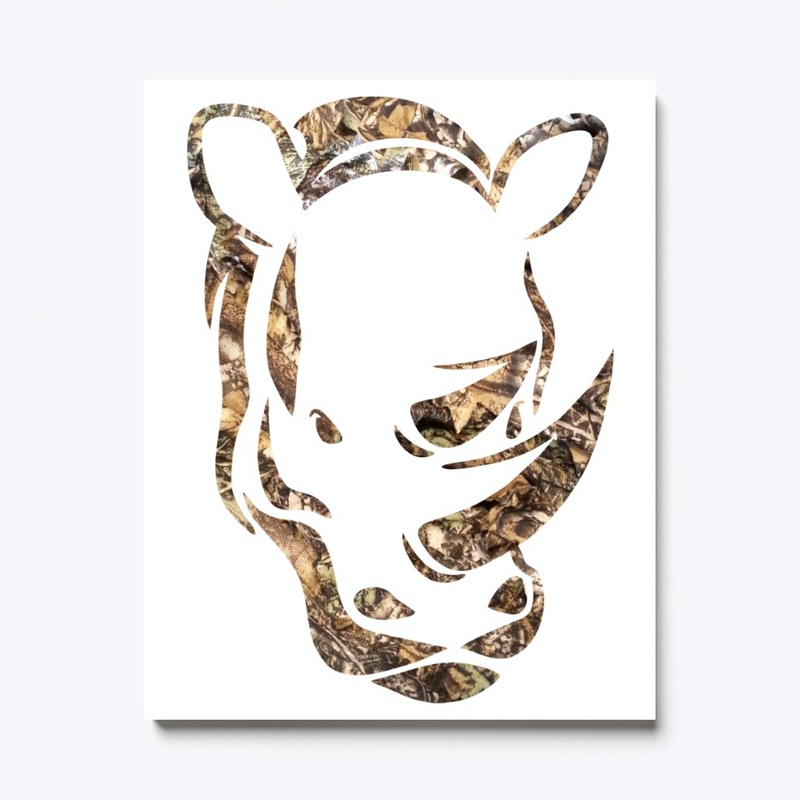 Rhino Camo Art