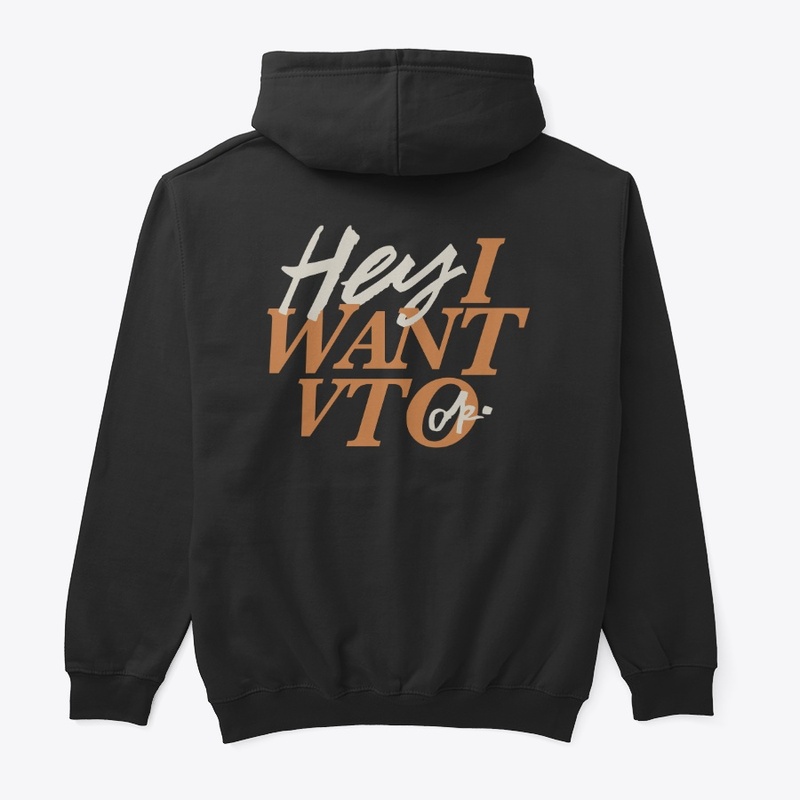 Hey VTO Ok Classic Pullover Hoodie