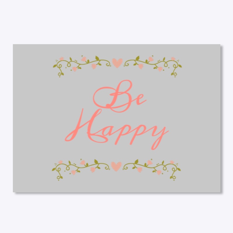 Cute Be Happy 