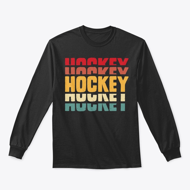 Hockey player retro vintage 2024