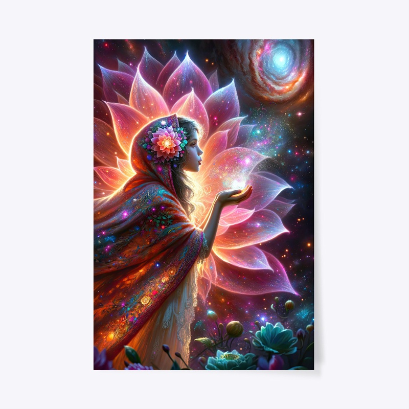 "Galactic Lotus Dream"