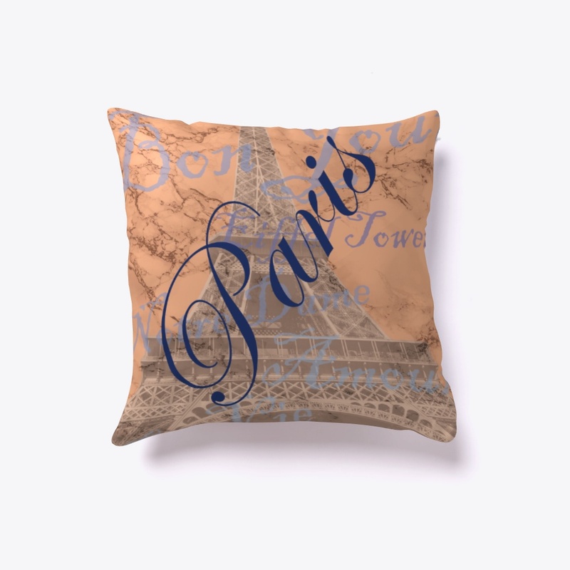 Eiffel Tower Paris Vintage Print