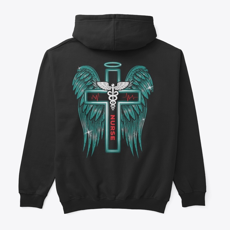 Nurse Wings Of Faith Hoodie