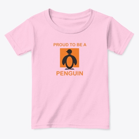 Penguin Specific Items Light Pink  Camiseta Front
