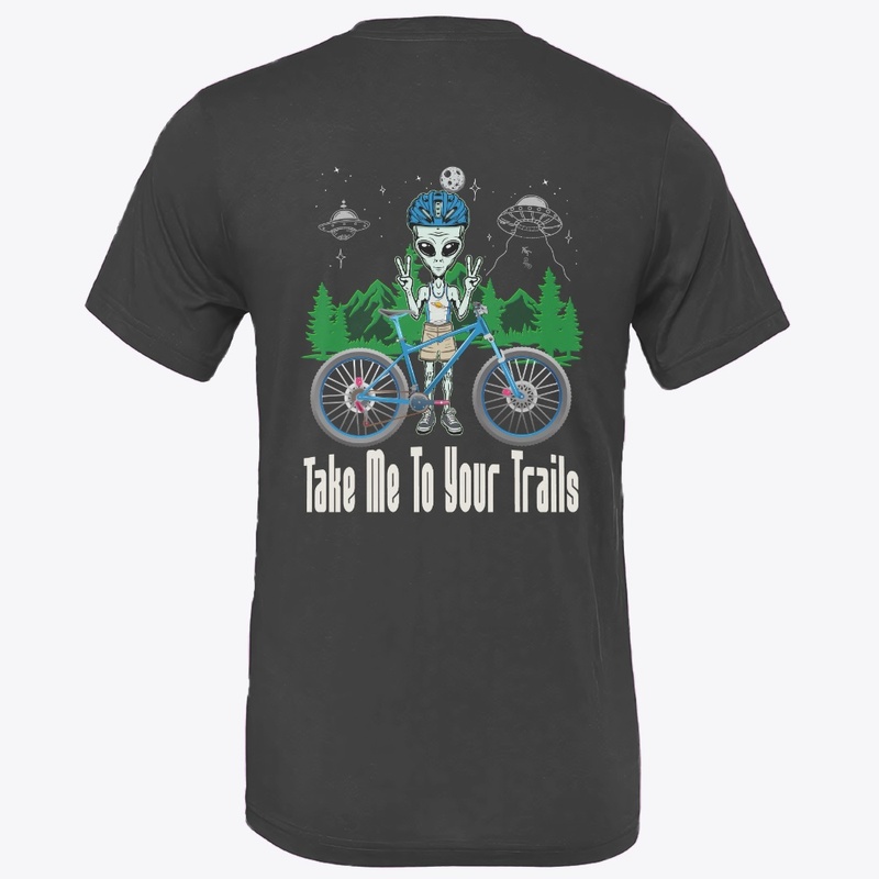 Mountain Biking Alien