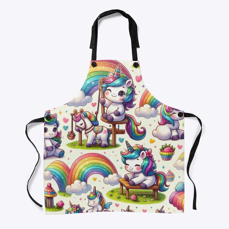 Unicorns Playing Outside