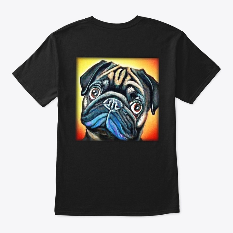 Bold Black Pug 
