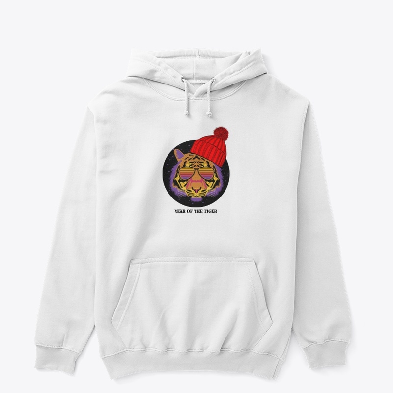 Year Of The Tiger Pullover Hoodie