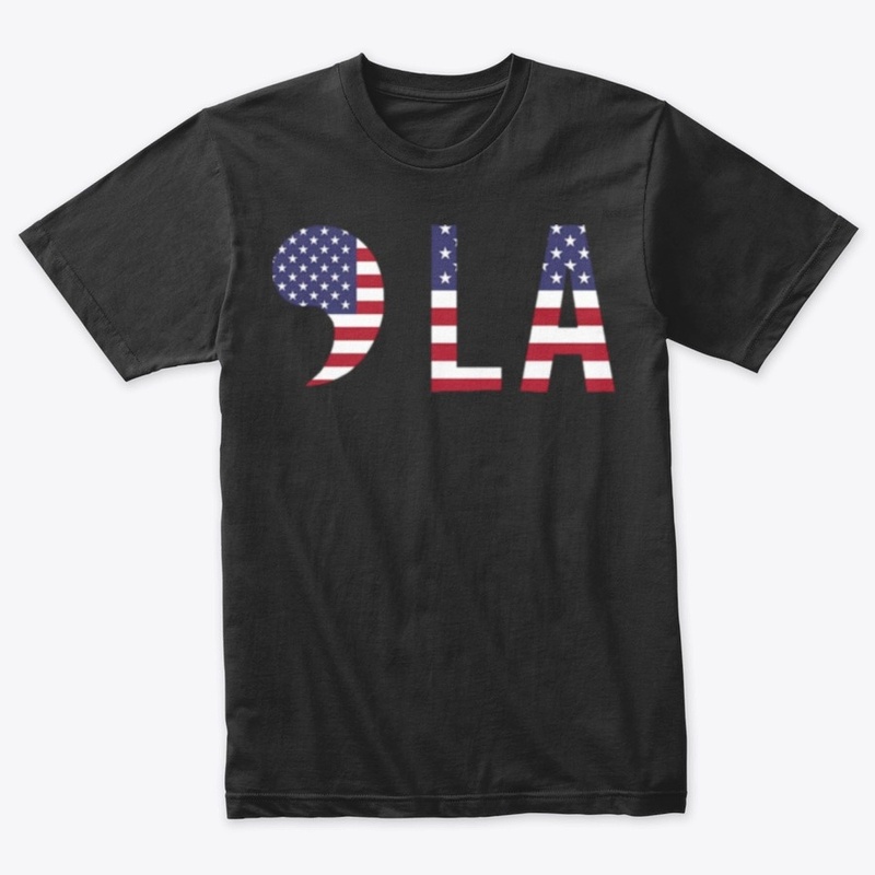 COMMA LA 2020 American Flag shirt