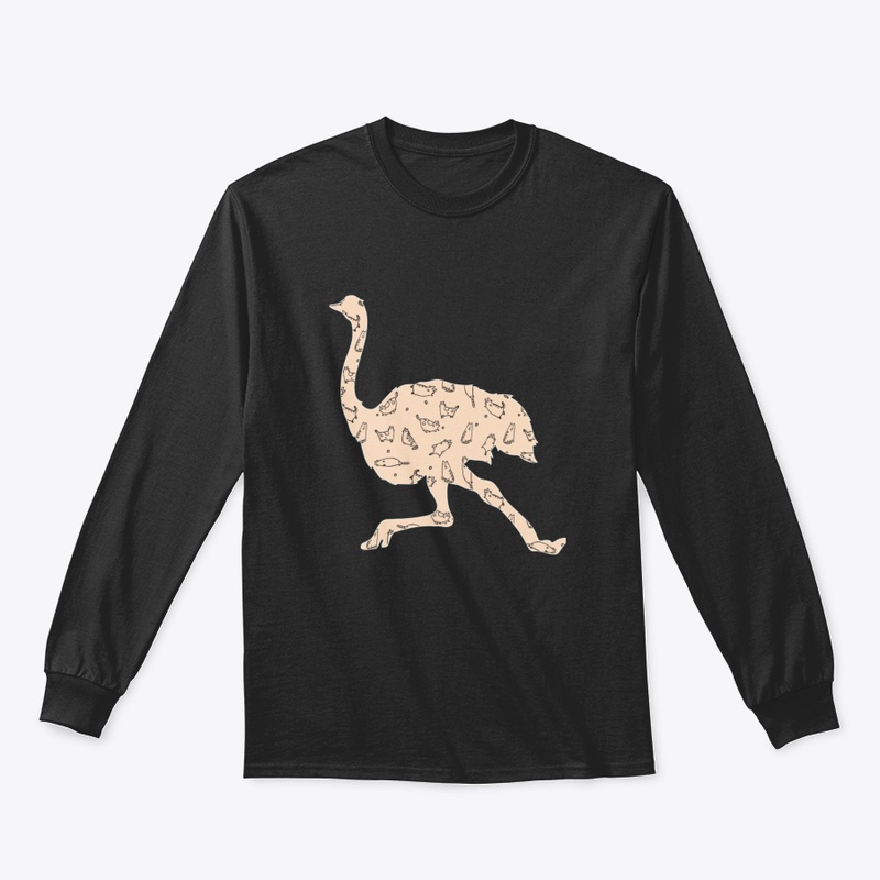 Ostrich Funny Bird (448)