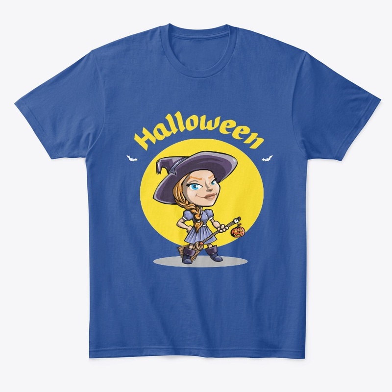 Happy Halloween - Young witch