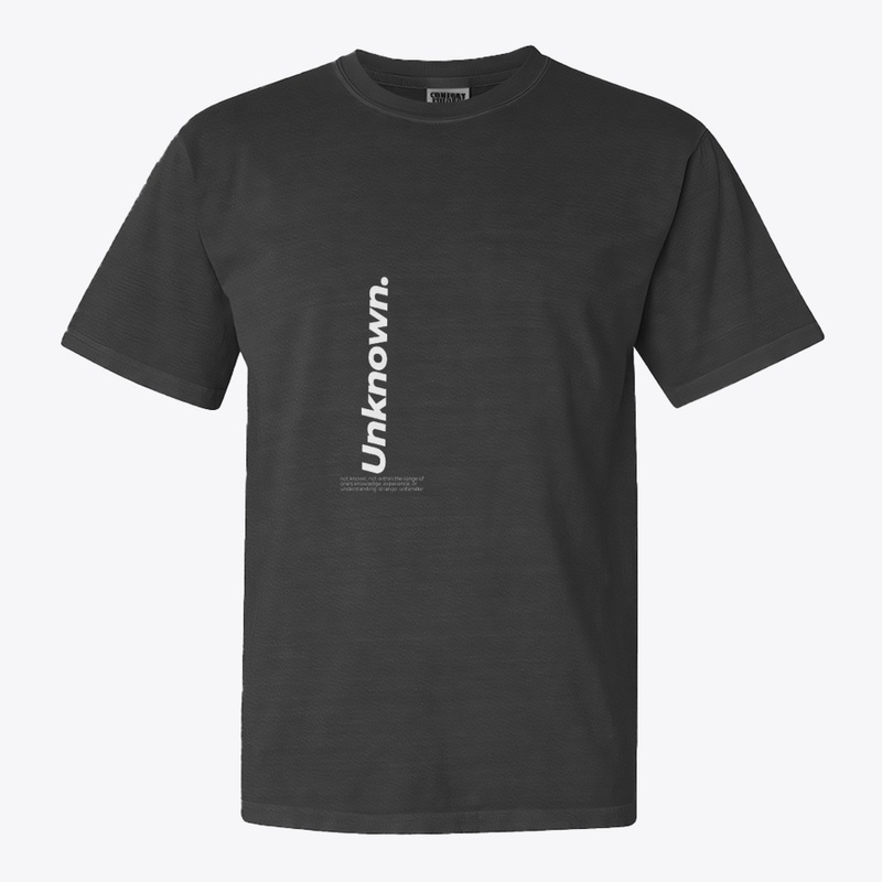 Unisex 'Unknown' Graphic T-Shirt 