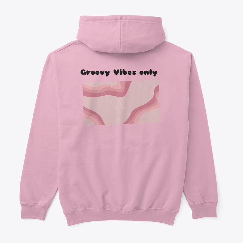 Pink vibes hoodie