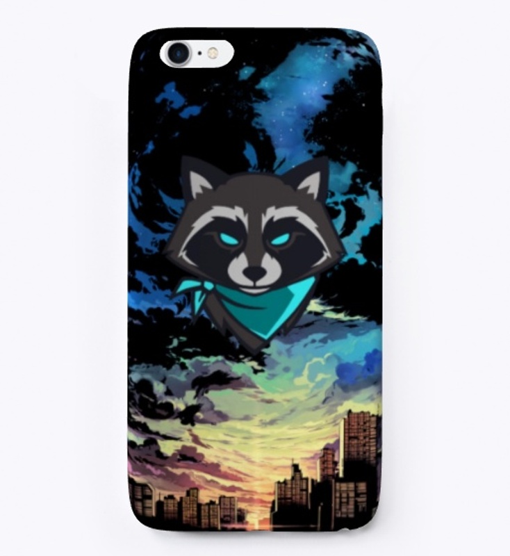 Trash Bandit Sunset iPhone Case
