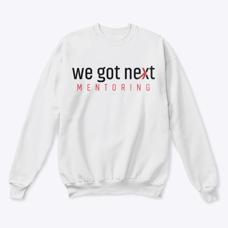 We Got Next Logo Crewneck White