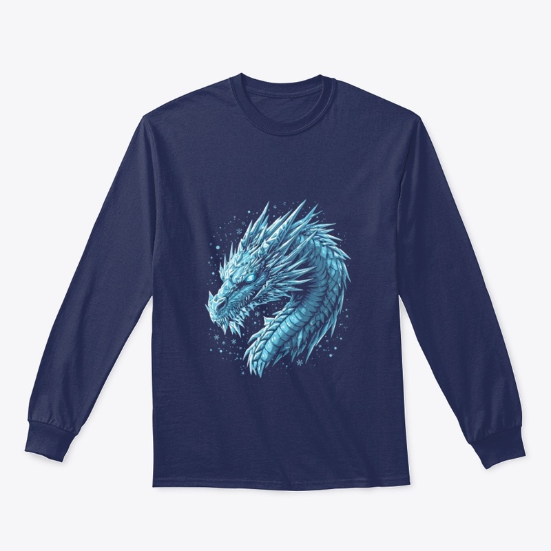 Ice Dragon Fantasy T-Shirt ❄️🐉