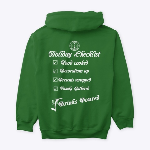 Holiday Priorities  Irish Green Maglietta Back