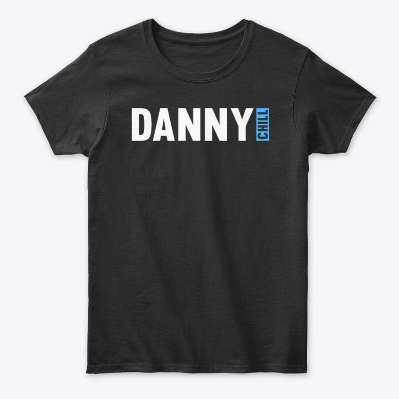 Danny Chill (Blue Vert), White on Black
