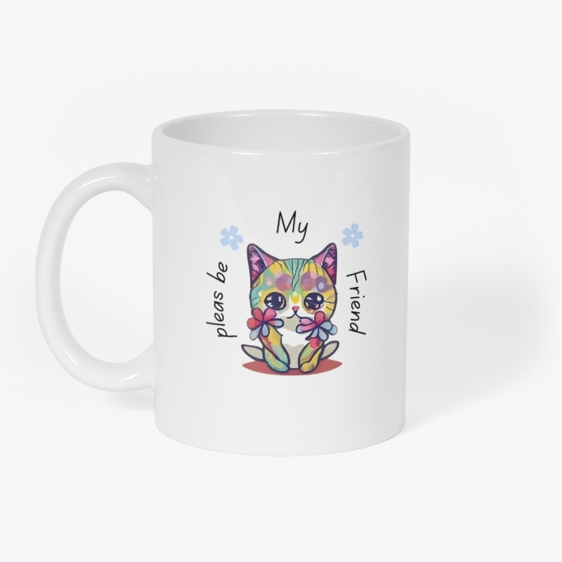 Cute cat friend
