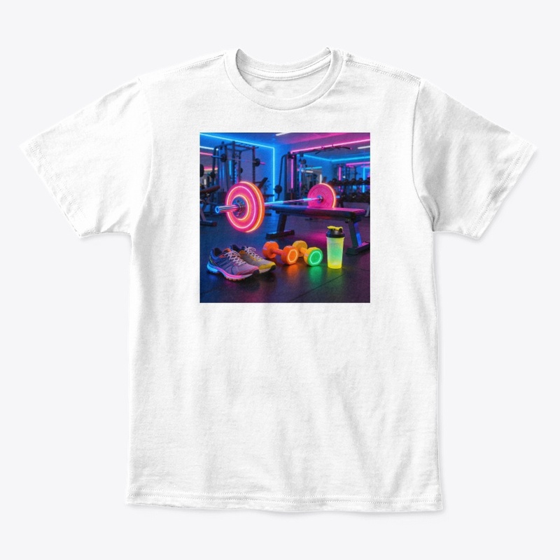 Neon Fitness Gym: Power Moves